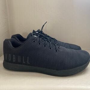 Nobull Outwork Strength Training Sneakers Shoes Mens Size 10.5 Triple Black